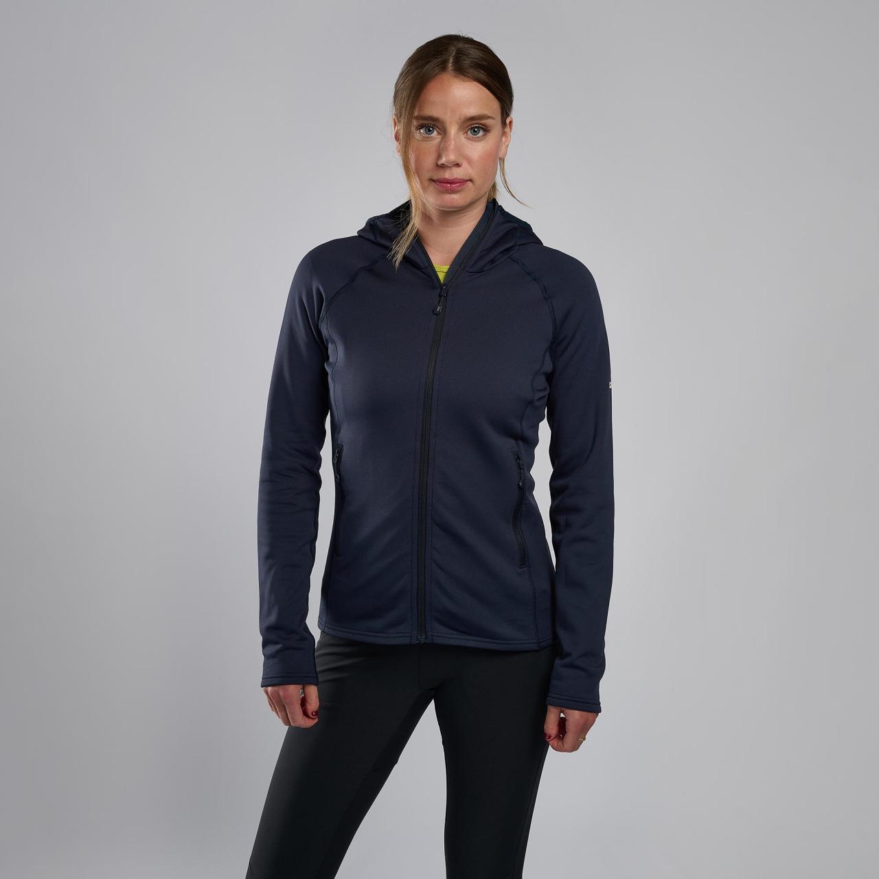 FEM FURY LITE HOODIE-ECLIPSE BLUE-UK8/XS dámská mikina modrá