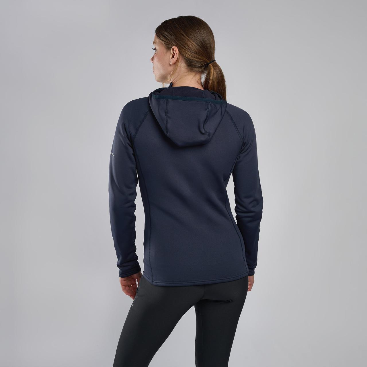 FEM FURY LITE HOODIE-ECLIPSE BLUE-UK8/XS dámská mikina modrá