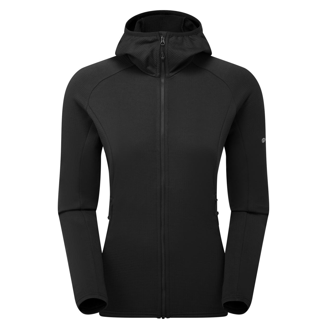 FEM PROTIUM HOODIE-BLACK-UK14/L dámská mikina černá