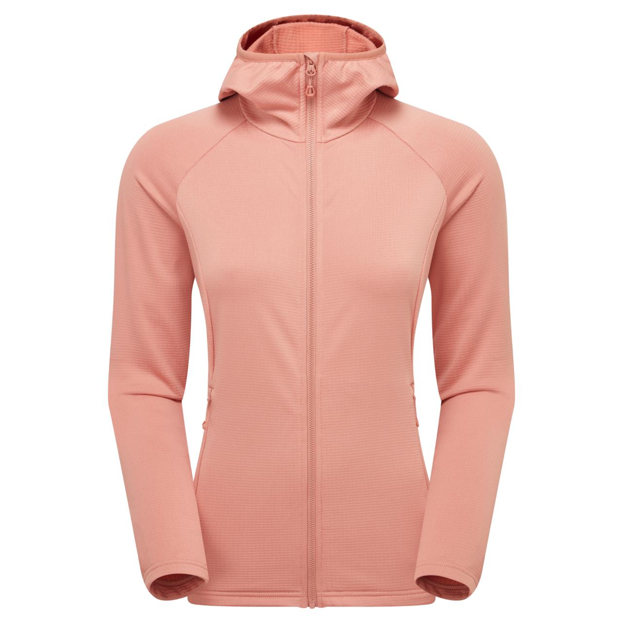 FEM PROTIUM HOODIE-PINK CLAY-UK10/S dámská mikina růžová