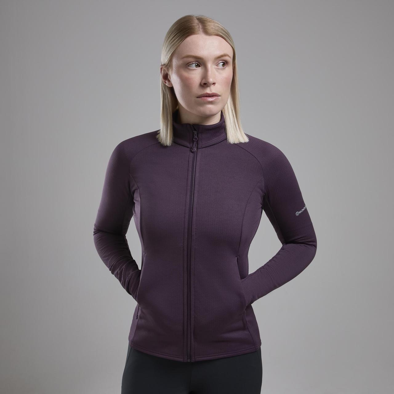 FEM PROTIUM JACKET-MULBERRY-UK6/XXS dámská bunda hnědofialová