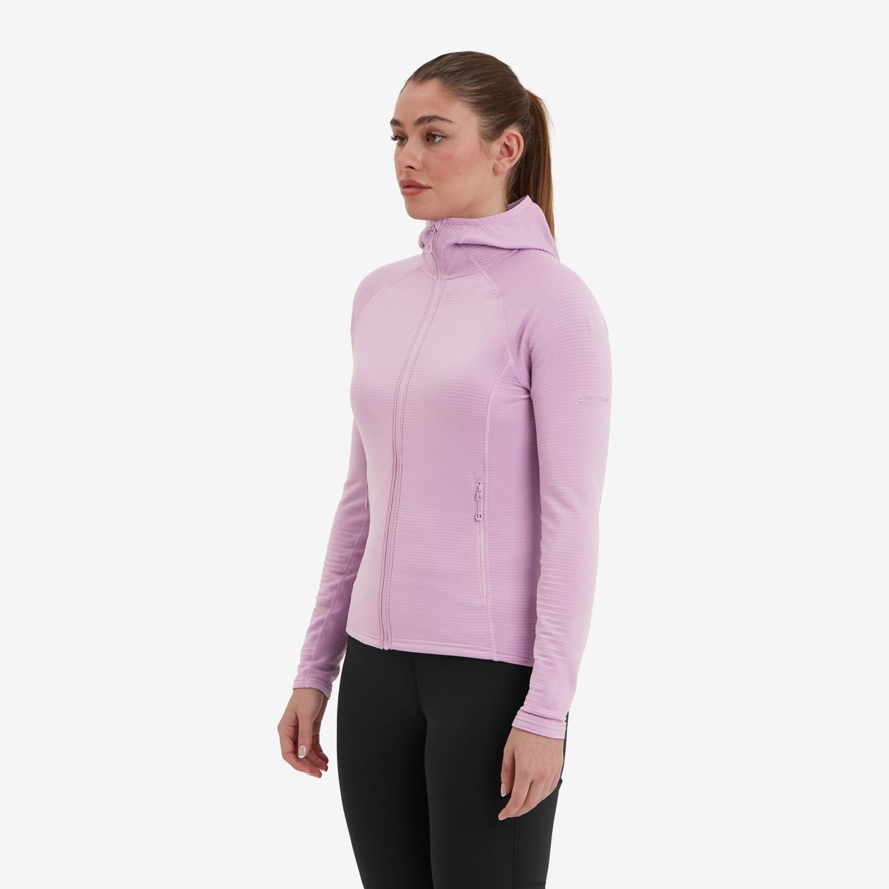 FEM PROTIUM LITE HOODIE-ALLIUM-UK8/XS dámská mikina lila