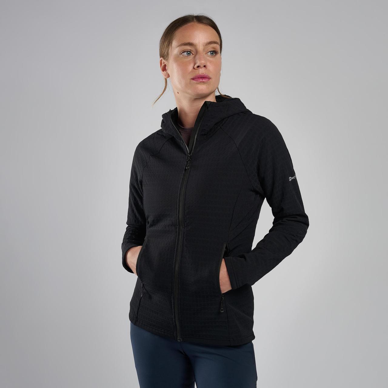 FEM PROTIUM XT HOODIE-BLACK-UK10/S dámská mikina černá