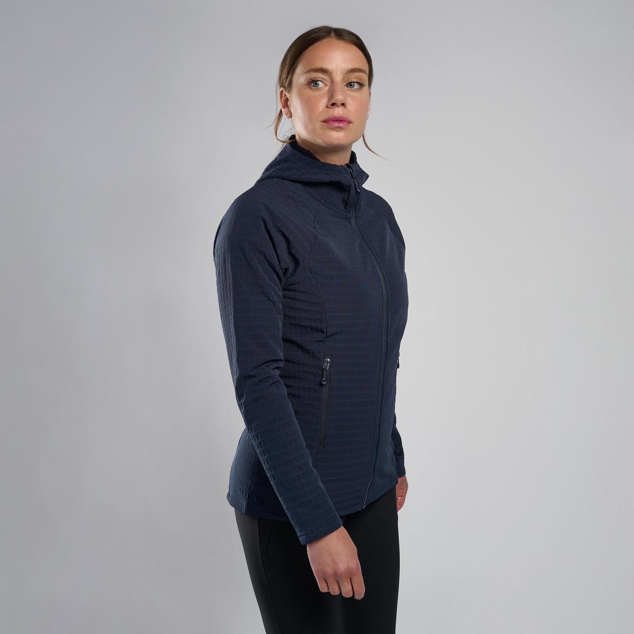 FEM PROTIUM XT HOODIE-ECLIPSE BLUE-UK8/XS dámská mikina modrá