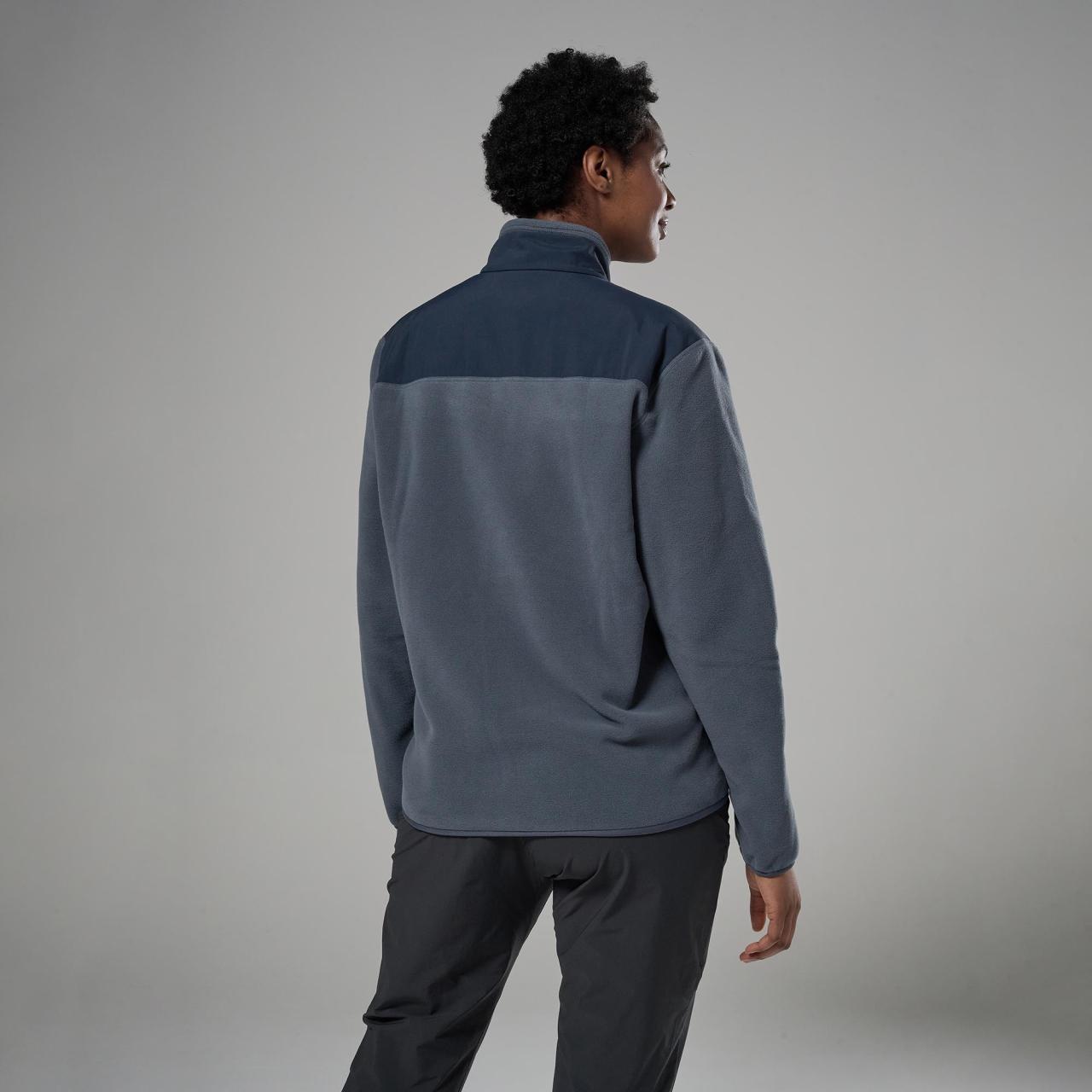 FEM ROCO JACKET-DARK SKY-UK10/S dámská mikina šedomodrá