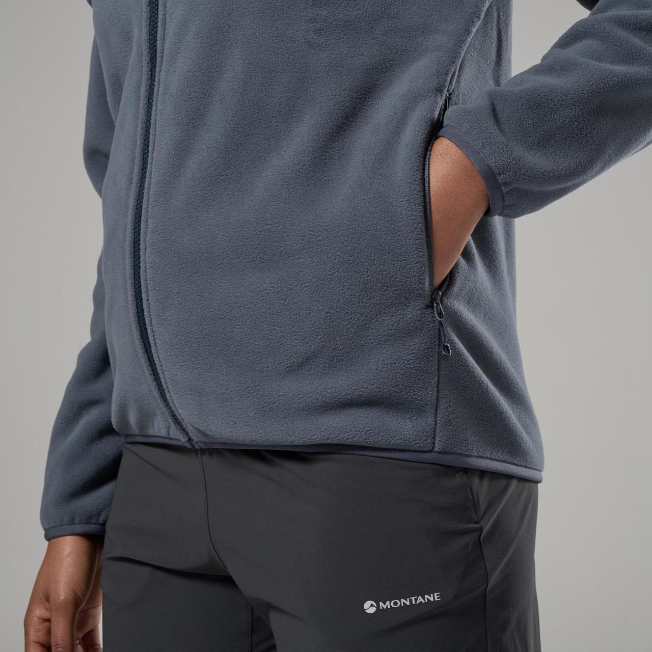 FEM ROCO JACKET-DARK SKY-UK10/S dámská mikina šedomodrá