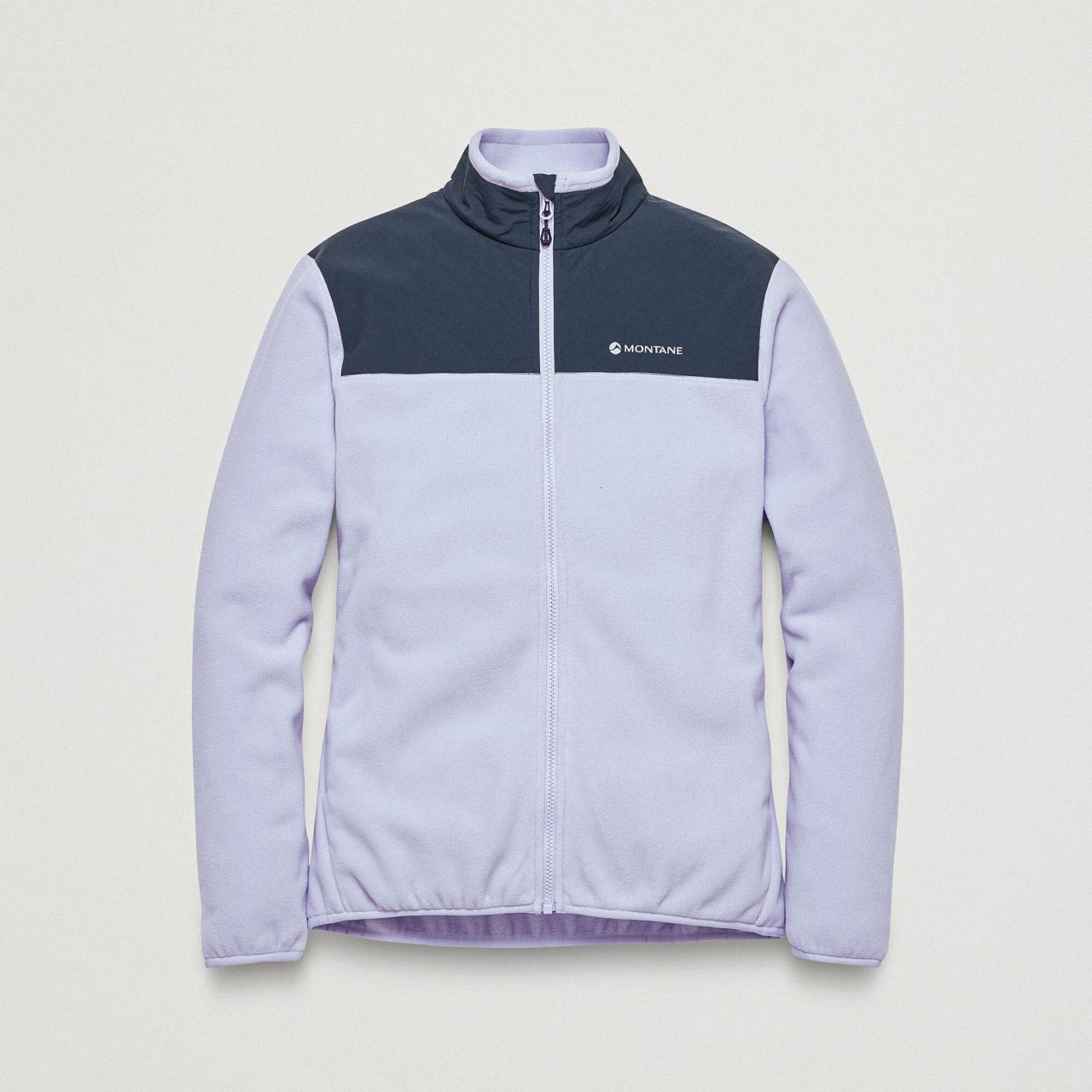 FEM ROCO JACKET-LILAC HAZE-UK10/S dámská mikina šedofialová