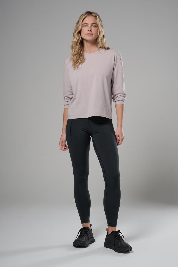 FEM INEO LITE TIGHTS REG LEG-BLACK-UK10/S dámské kalhoty černé