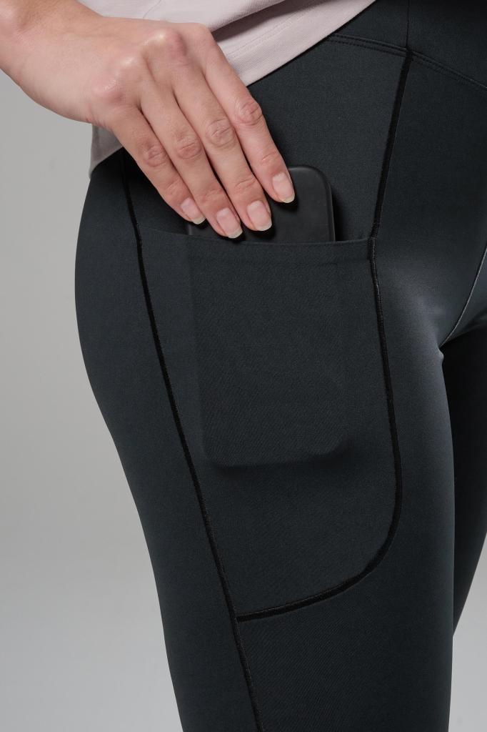 FEM INEO LITE TIGHTS REG LEG-BLACK-UK10/S dámské kalhoty černé