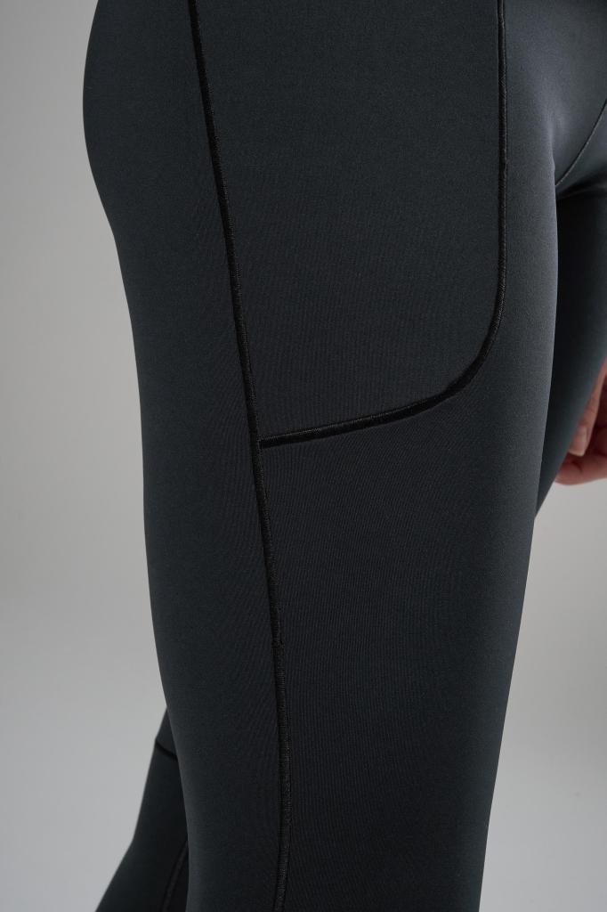 FEM INEO LITE TIGHTS REG LEG-BLACK-UK10/S dámské kalhoty černé