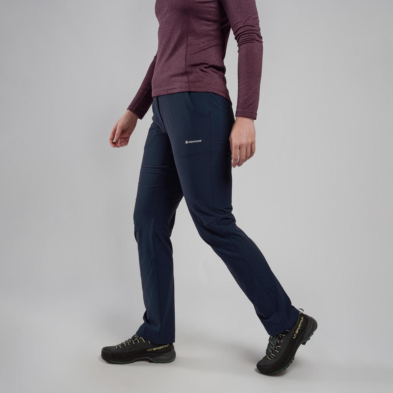 FEM TERRA STRETCH LITE PANTS REG LEG-ECLIPSE BLUE-UK12/M dámské kalhoty modré