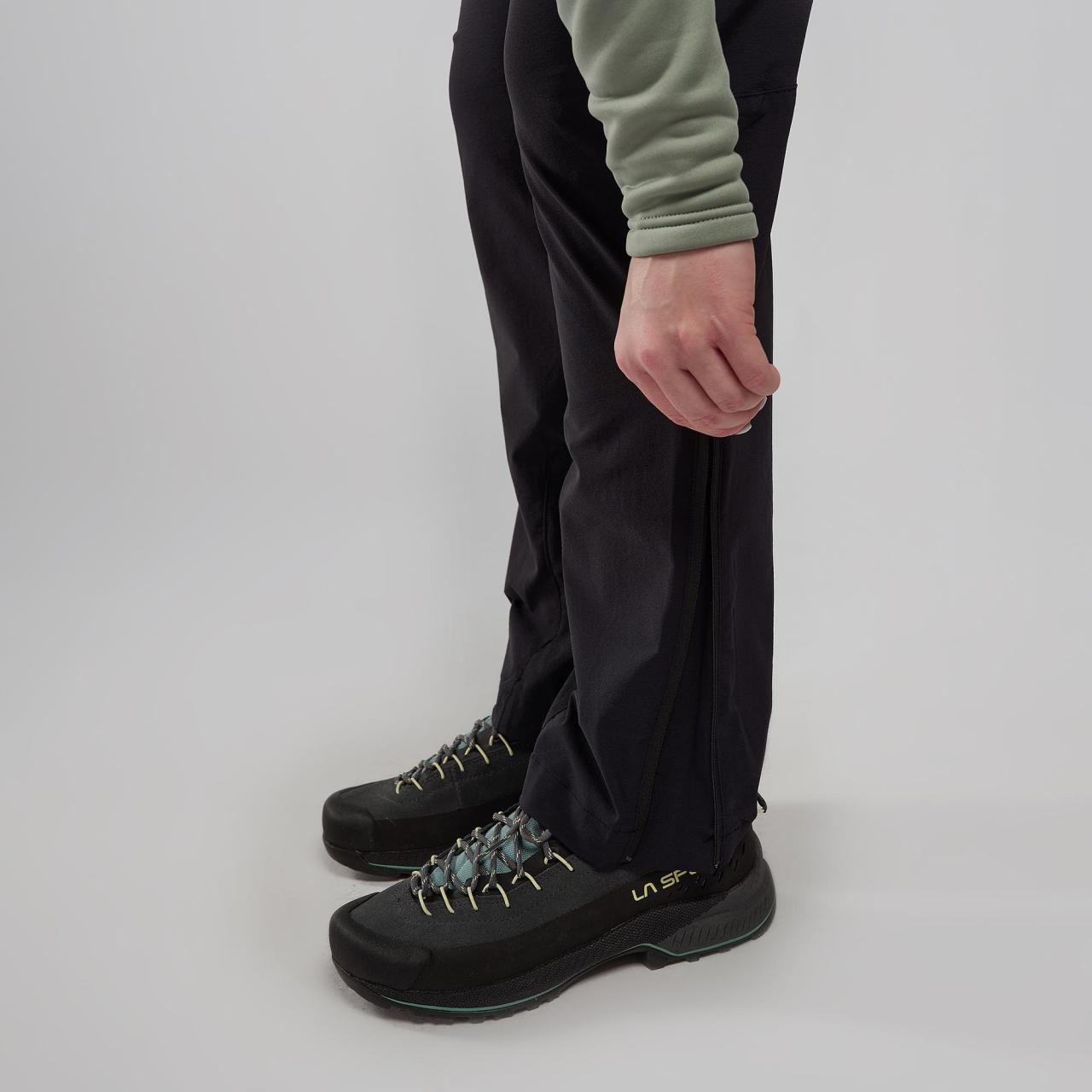 FEM TERRA STRETCH PANTS REG LEG-BLACK-UK14/L dámské kalhoty černé