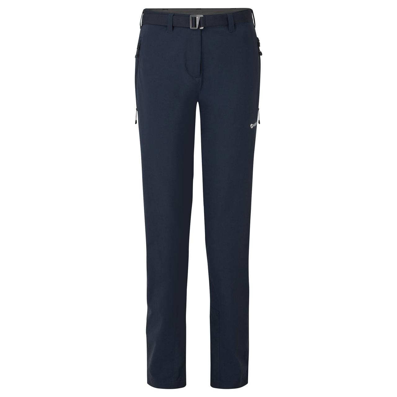 FEM TERRA STRETCH PANTS REG LEG-ECLIPSE BLUE-UK10/S dámské kalhoty modré