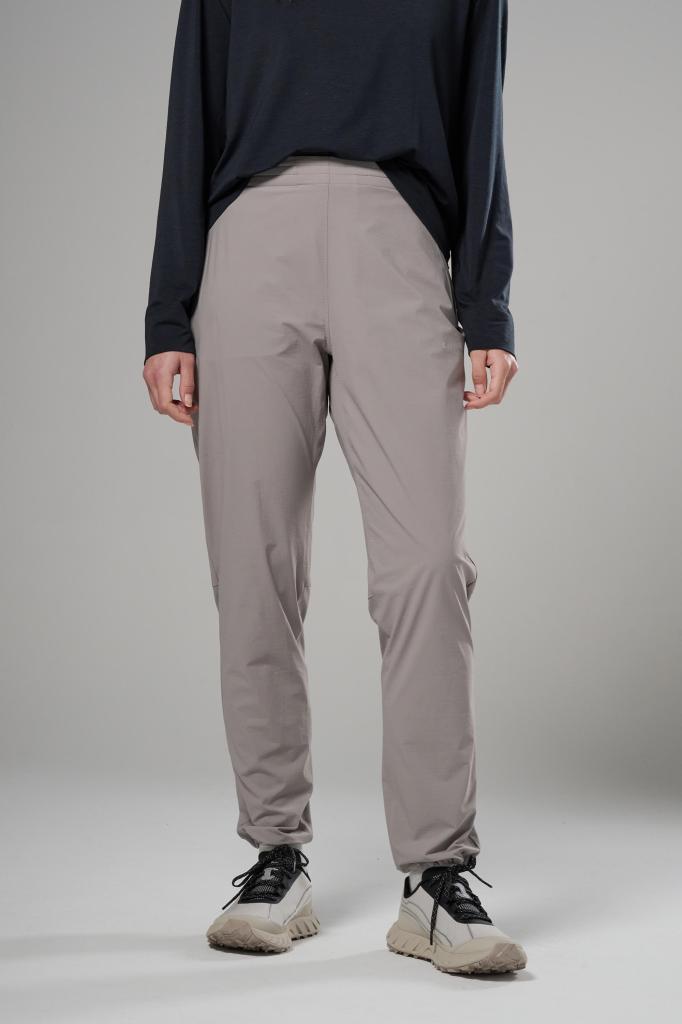 FEM VOLANTIS PANTS-RIDGE-UK10/S dámské kalhoty šedohnědé