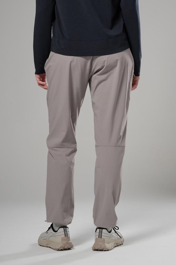 FEM VOLANTIS PANTS-RIDGE-UK10/S dámské kalhoty šedohnědé