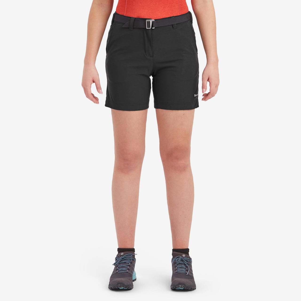 FEM TERRA STRETCH LITE SHORTS-BLACK-UK8/XS dámské kraťasy černé