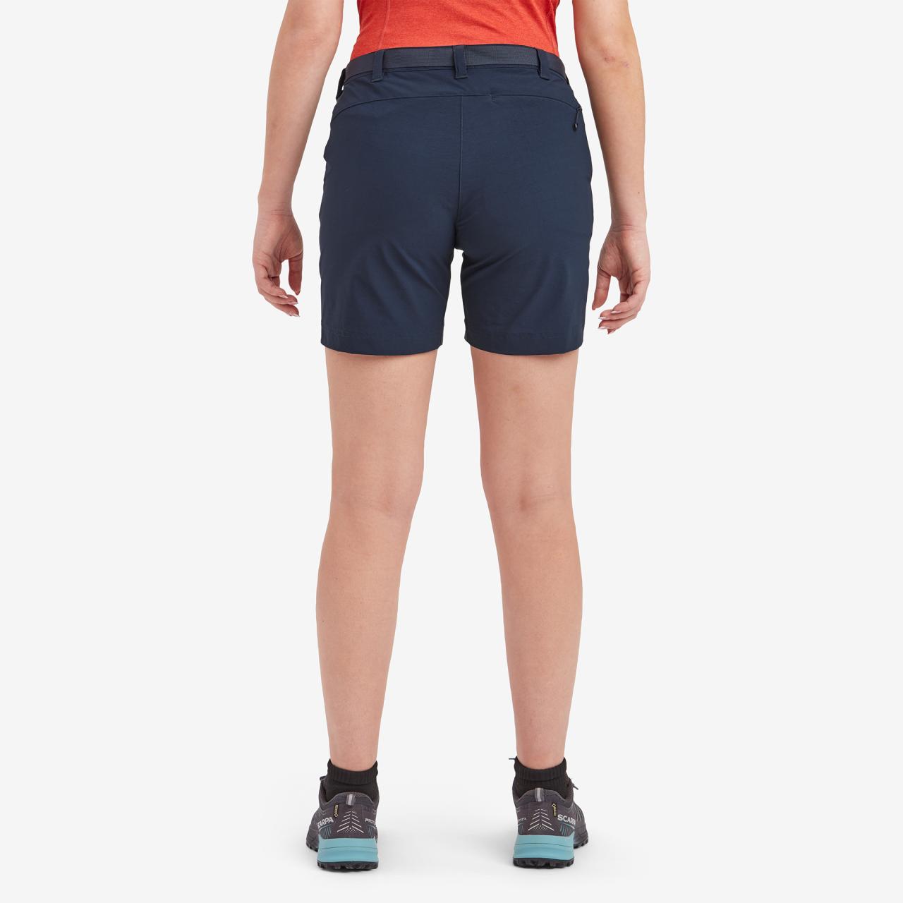 FEM TERRA STRETCH LITE SHORTS-ECLIPSE BLUE-UK14/L dámské kraťasy modré