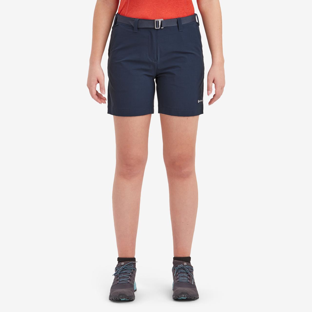 FEM TERRA STRETCH LITE SHORTS-ECLIPSE BLUE-UK10/S dámské kraťasy modré