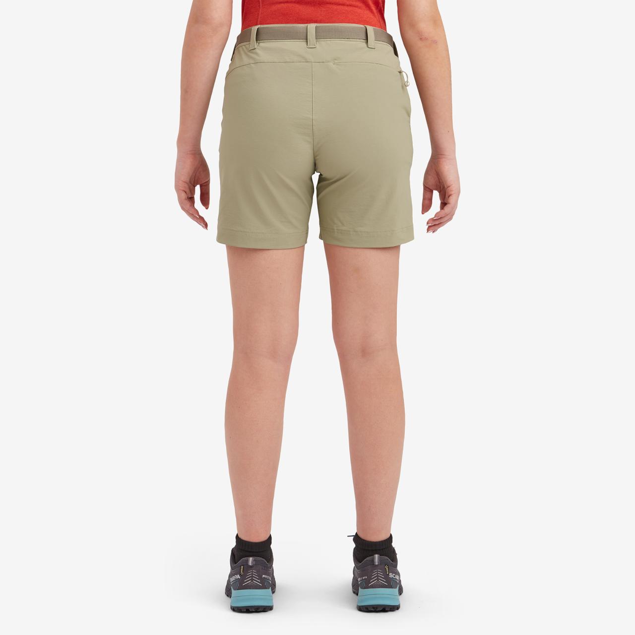 FEM TERRA STRETCH LITE SHORTS-OVERLAND-UK14/L dámské kraťasy béžové