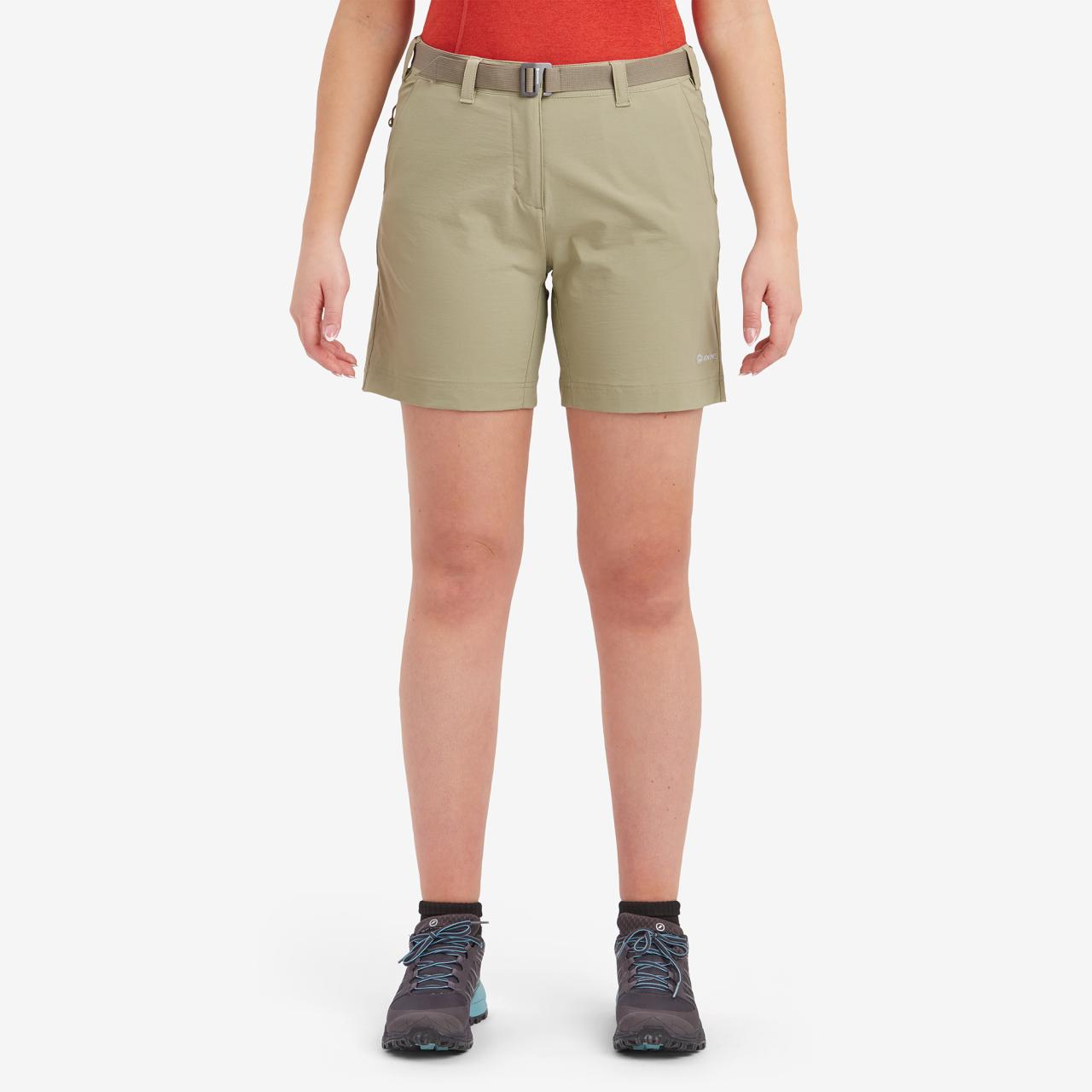 FEM TERRA STRETCH LITE SHORTS-OVERLAND-UK12/M dámské kraťasy béžové