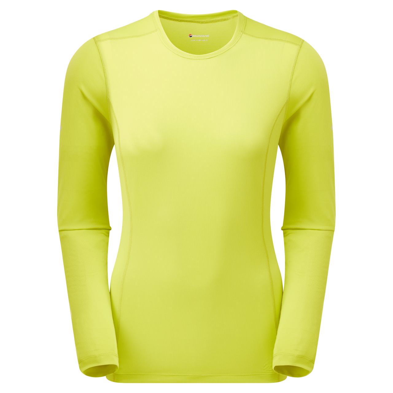 FEM DART LITE LONG SLEEVE T-SHIRT-CITRUS SPRING-UK10/S dámské triko dlouhý ruk. žlutozelen