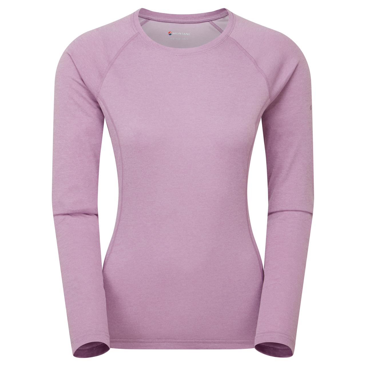 FEM DART LONG SLEEVE T-SHIRT-ALLIUM-UK10/S dámské triko dlouhý ruk. lila