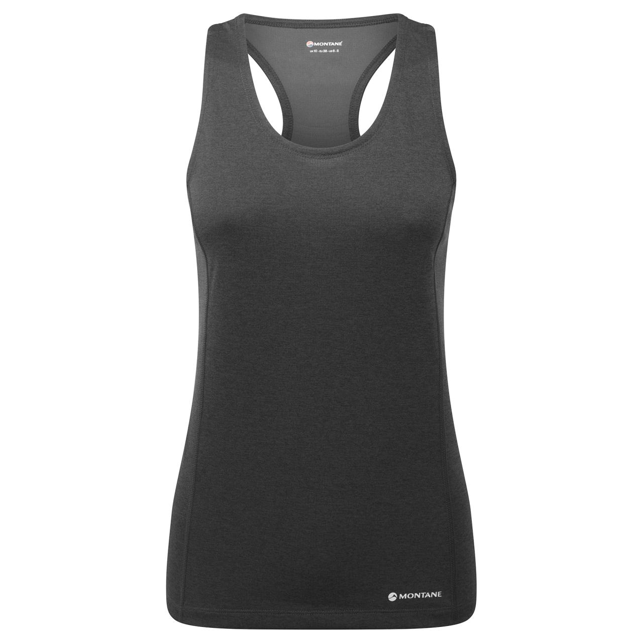 FEM DART VEST-BLACK-UK14/L dámské tílko černé