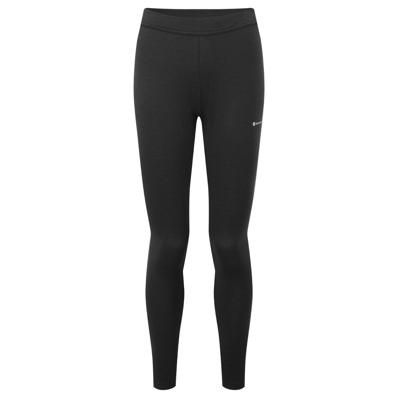 FEM MALLI LEGGINGS-BLACK-UK10/S dámské kalhoty černé