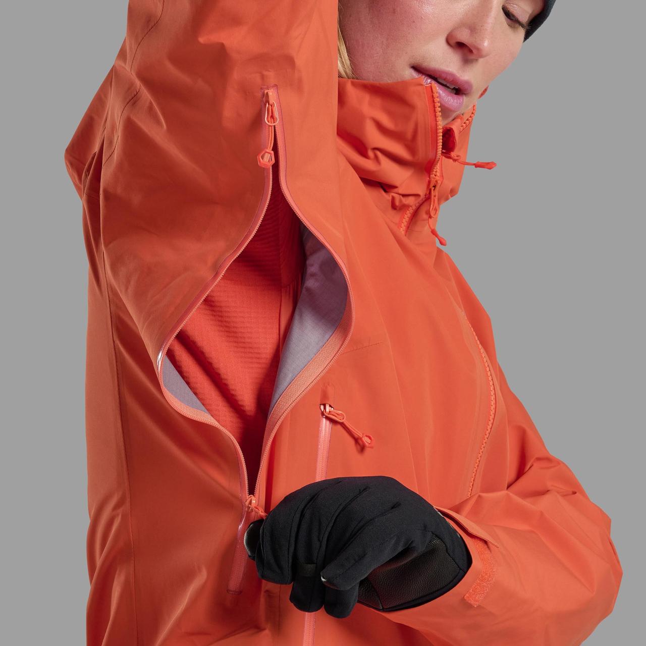 FEM ALTA LITE JKT-TIGERLILY-UK10/S dámská bunda oranžová