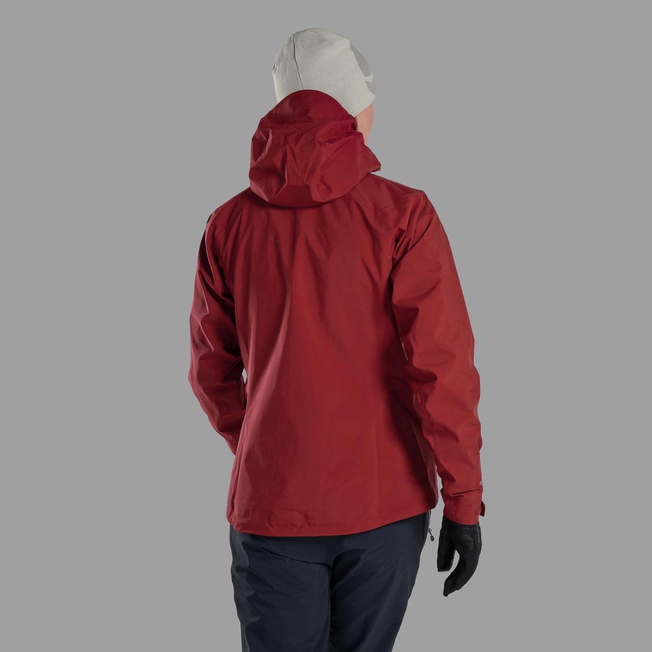 FEM ALTA XT JKT-DARK MAPLE-UK10/S dámská bunda tmavě červená