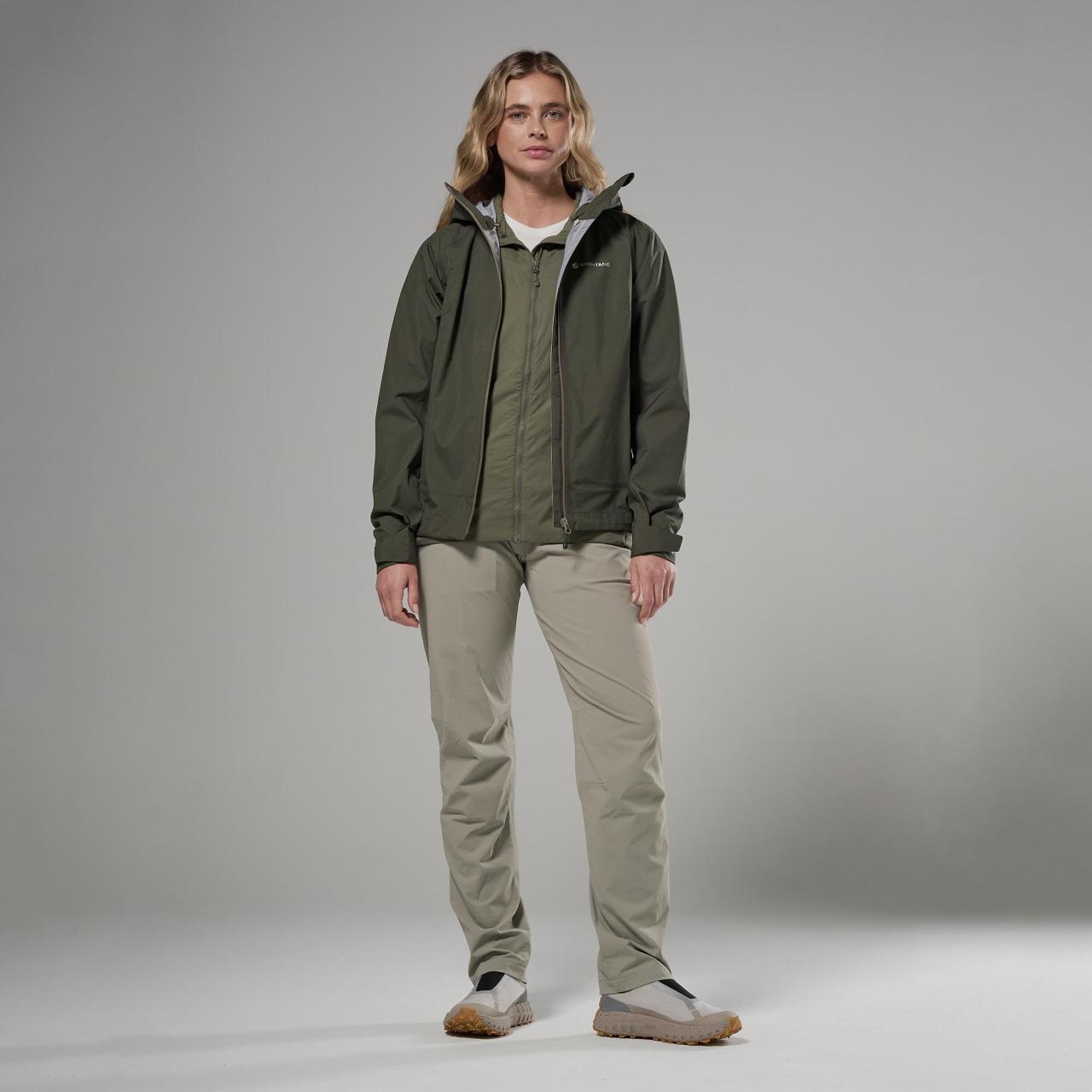 FEM NORSTE JKT-MOSS-UK10/S dámská bunda šedozelená