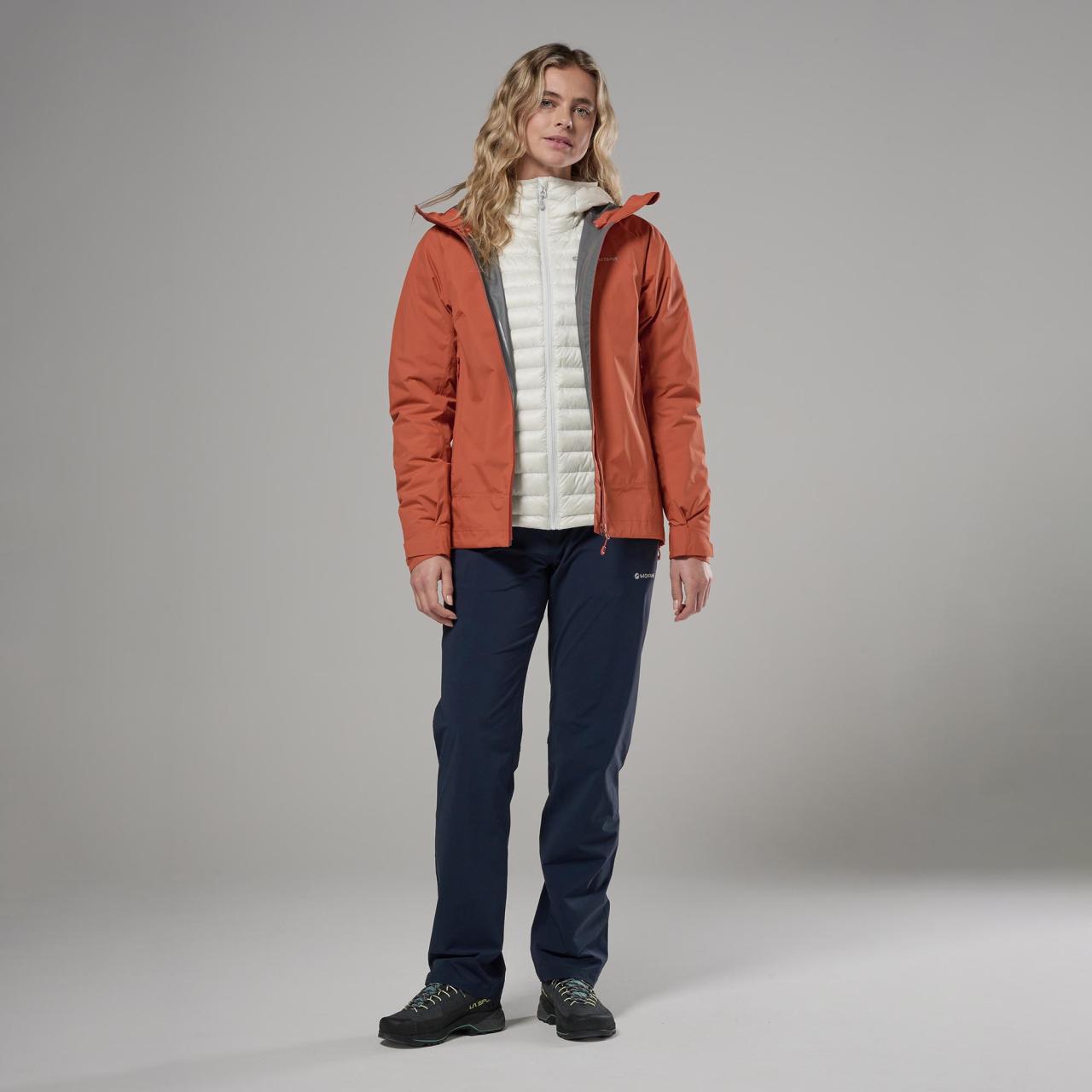 FEM NORSTE LITE JKT-LAVA-UK10/S dámská bunda cihlová