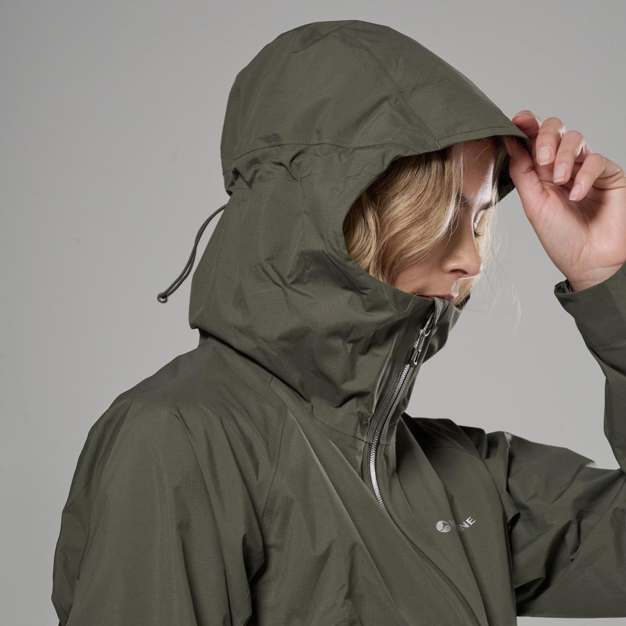 FEM NORSTE LITE JKT-MOSS-UK10/S dámská bunda šedozelená