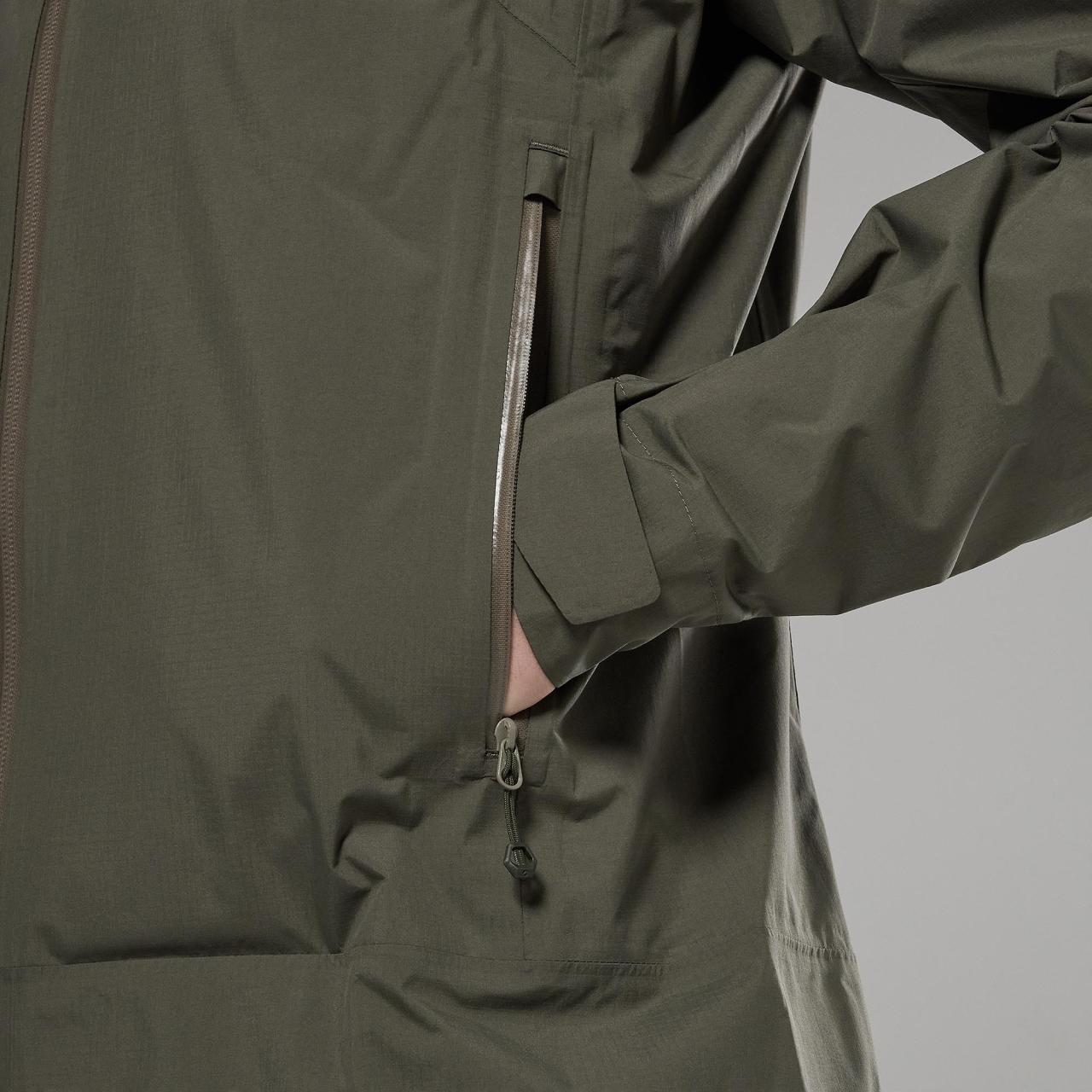 FEM NORSTE LITE JKT-MOSS-UK10/S dámská bunda šedozelená