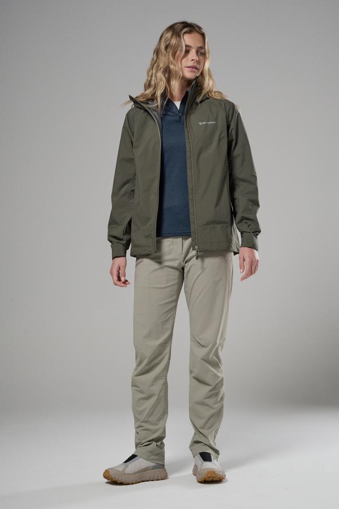 FEM NORSTE LITE JKT-MOSS-UK10/S dámská bunda šedozelená