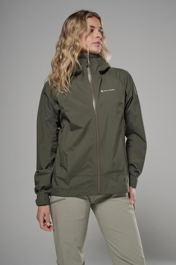 FEM NORSTE LITE JKT-MOSS-UK10/S dámská bunda šedozelená