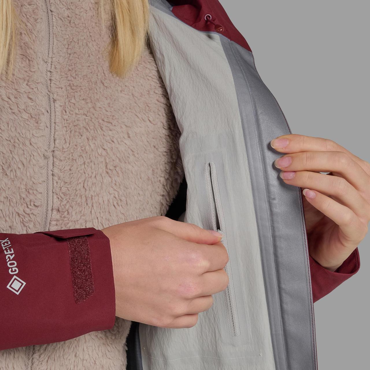 FEM PHASE JKT-SUMAC-UK10/S dámská bunda bordó