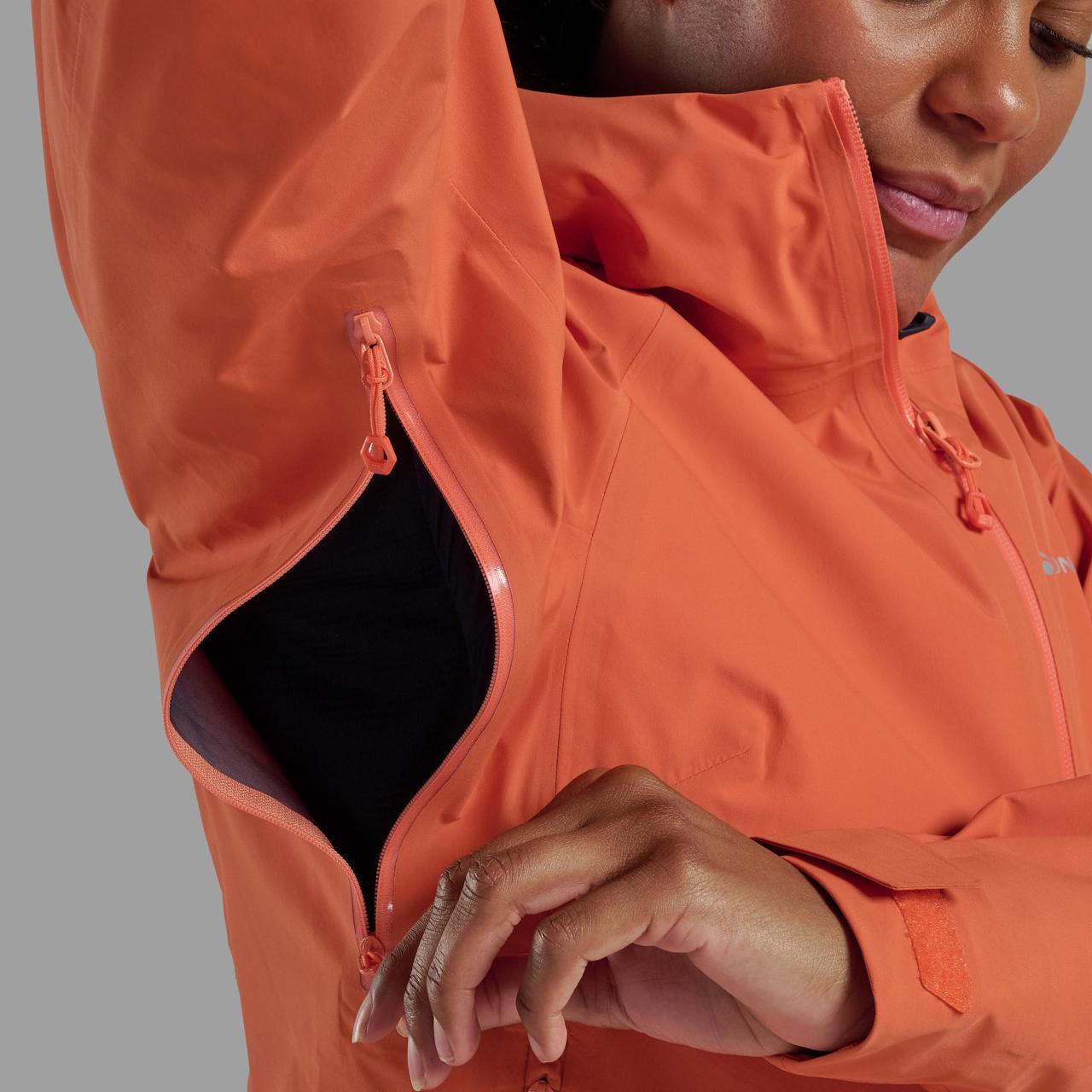 FEM PHASE LITE JKT-TIGERLILY-UK10/S dámská bunda oranžová