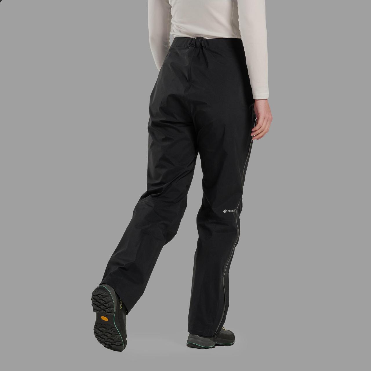 FEM PHASE PANTS REG LEG-BLACK-UK10/S dámské kalhoty černé