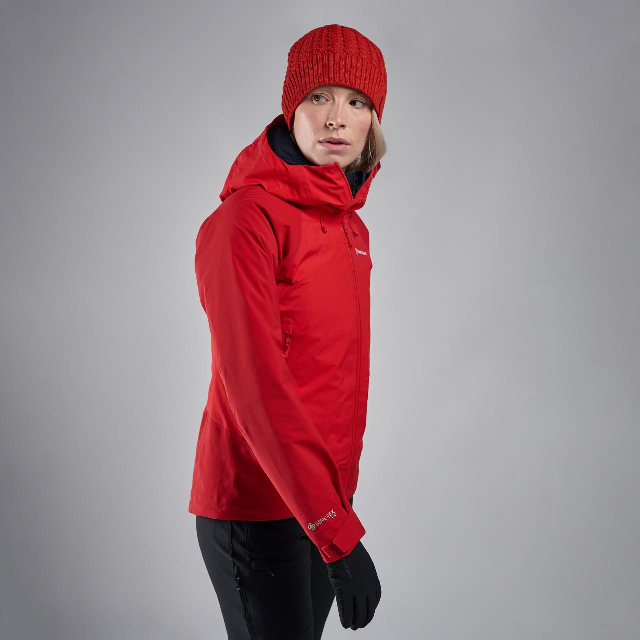 FEM PHASE XPD JACKET-ADRENALINE RED-UK14/L dámská bunda červená