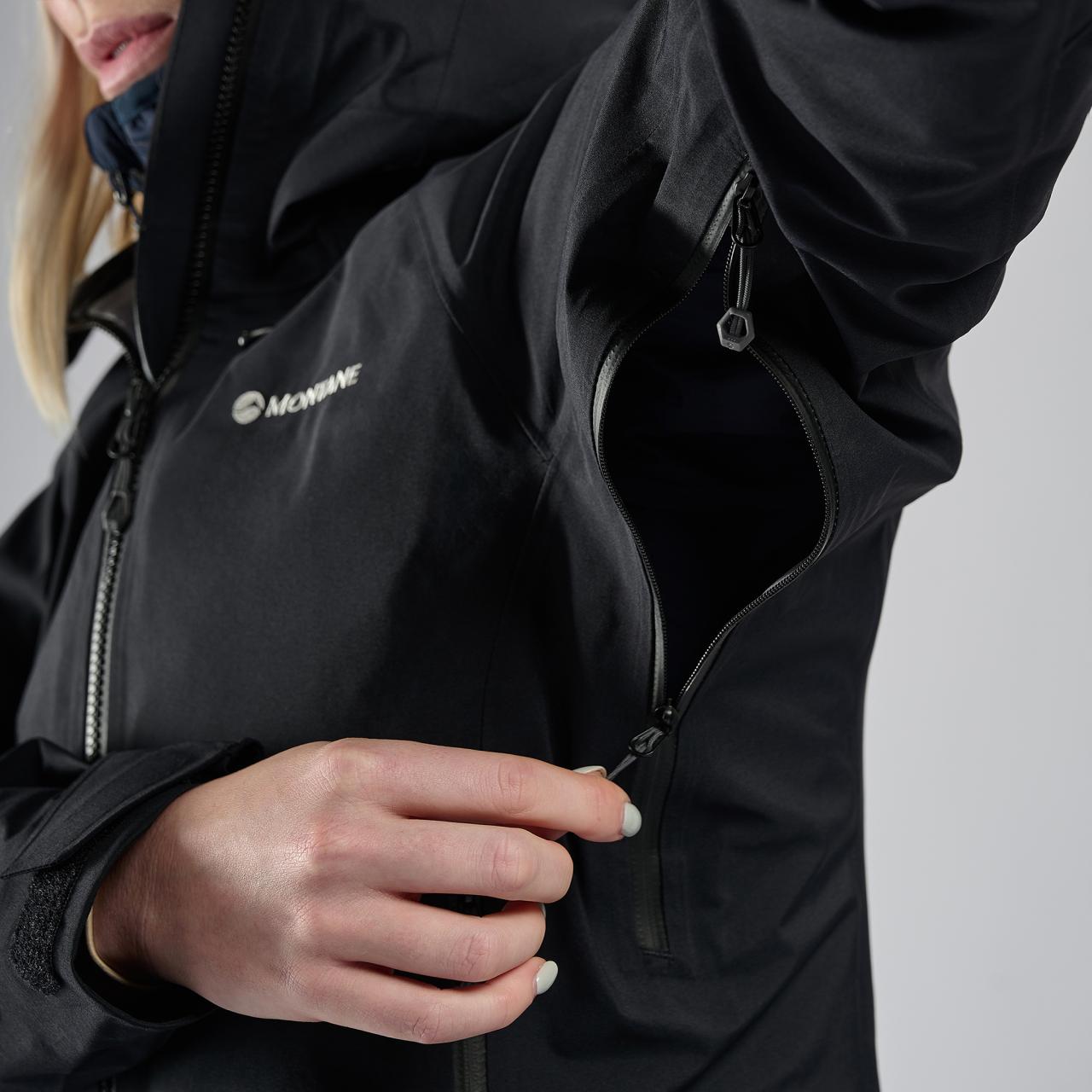 FEM PHASE XT JACKET-BLACK-UK10/S dámská bunda černá