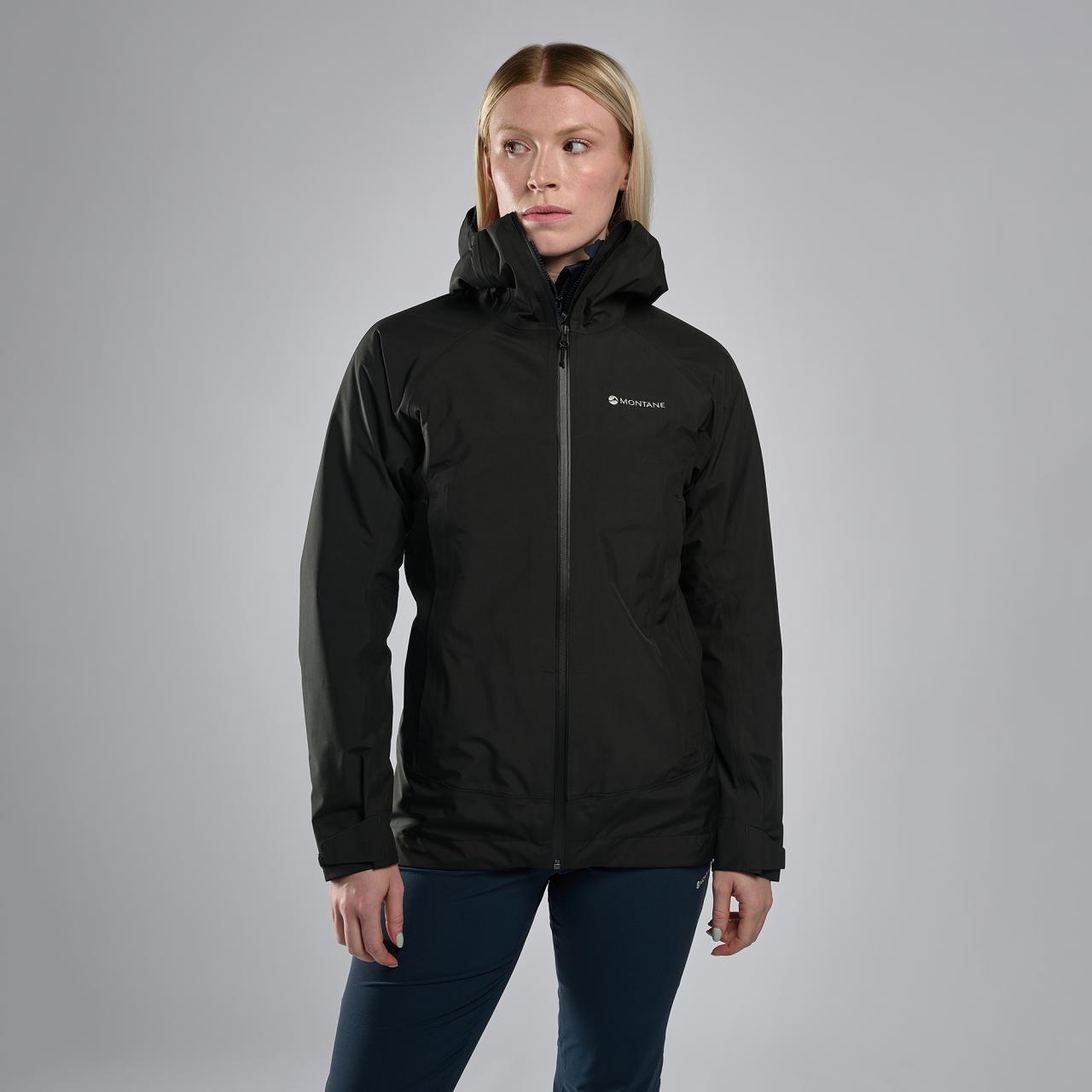 FEM SOLUTION JACKET-BLACK-UK8/XS dámská bunda černá