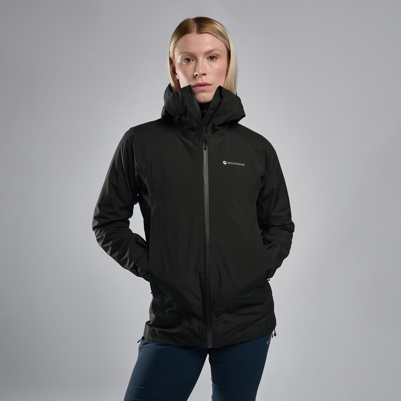 FEM SOLUTION JACKET-BLACK-UK8/XS dámská bunda černá