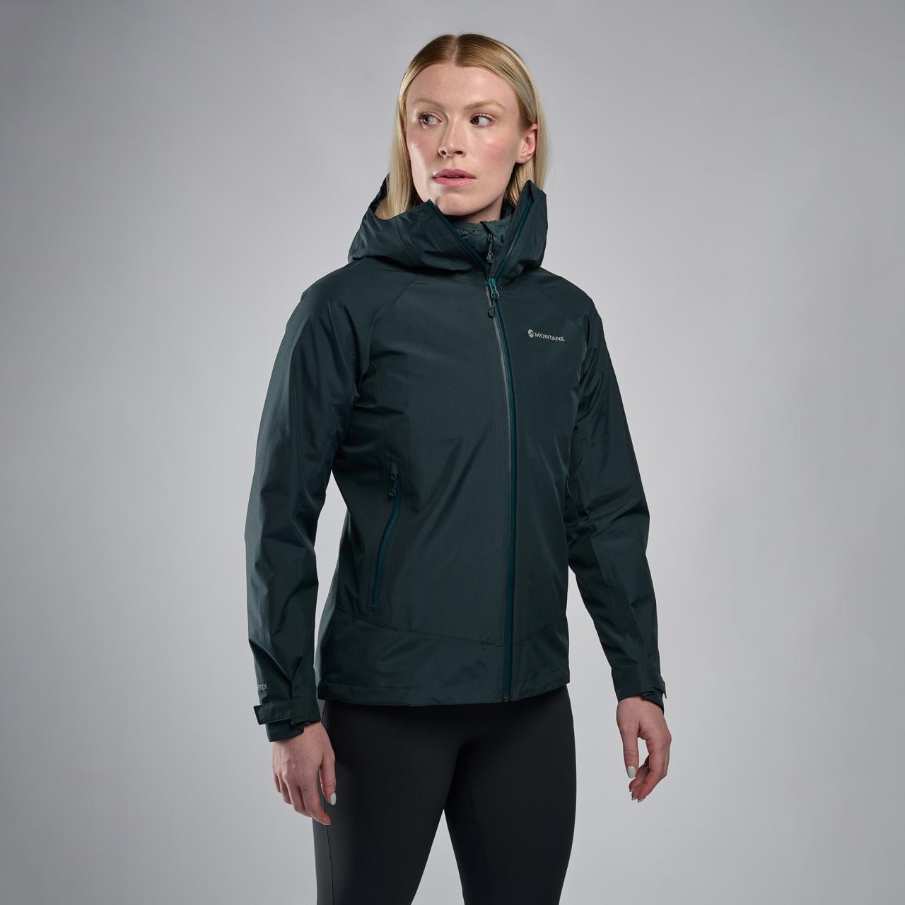 FEM SPIRIT JACKET-DEEP FOREST-UK8/XS dámská bunda tmavě zelená