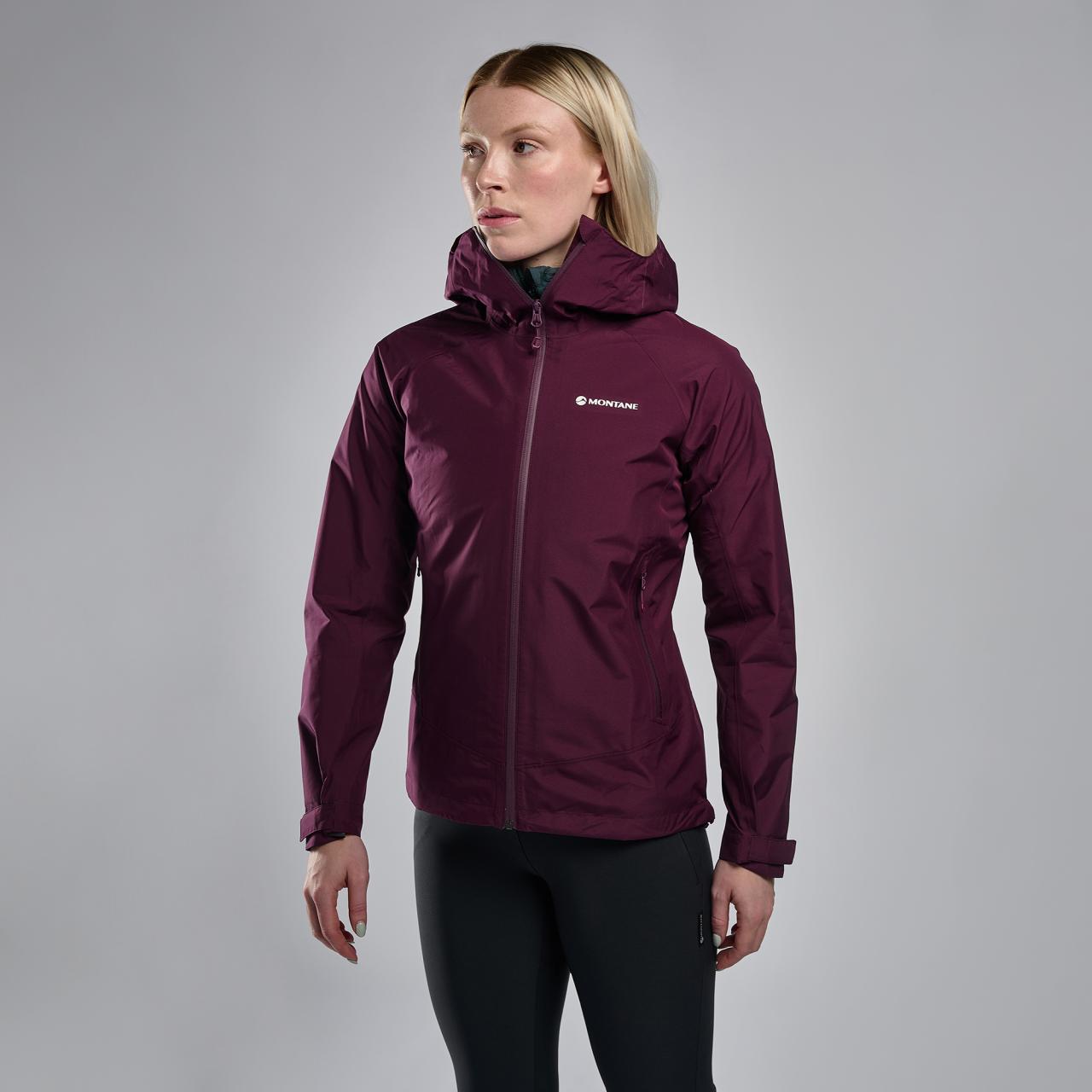 FEM SPIRIT JACKET-SASKATOON BERRY-UK8/XS dámská bunda vínová