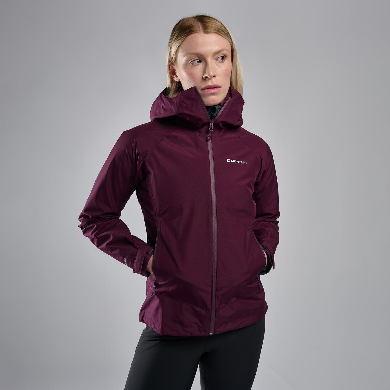 FEM SPIRIT JACKET-SASKATOON BERRY-UK10/S dámská bunda vínová