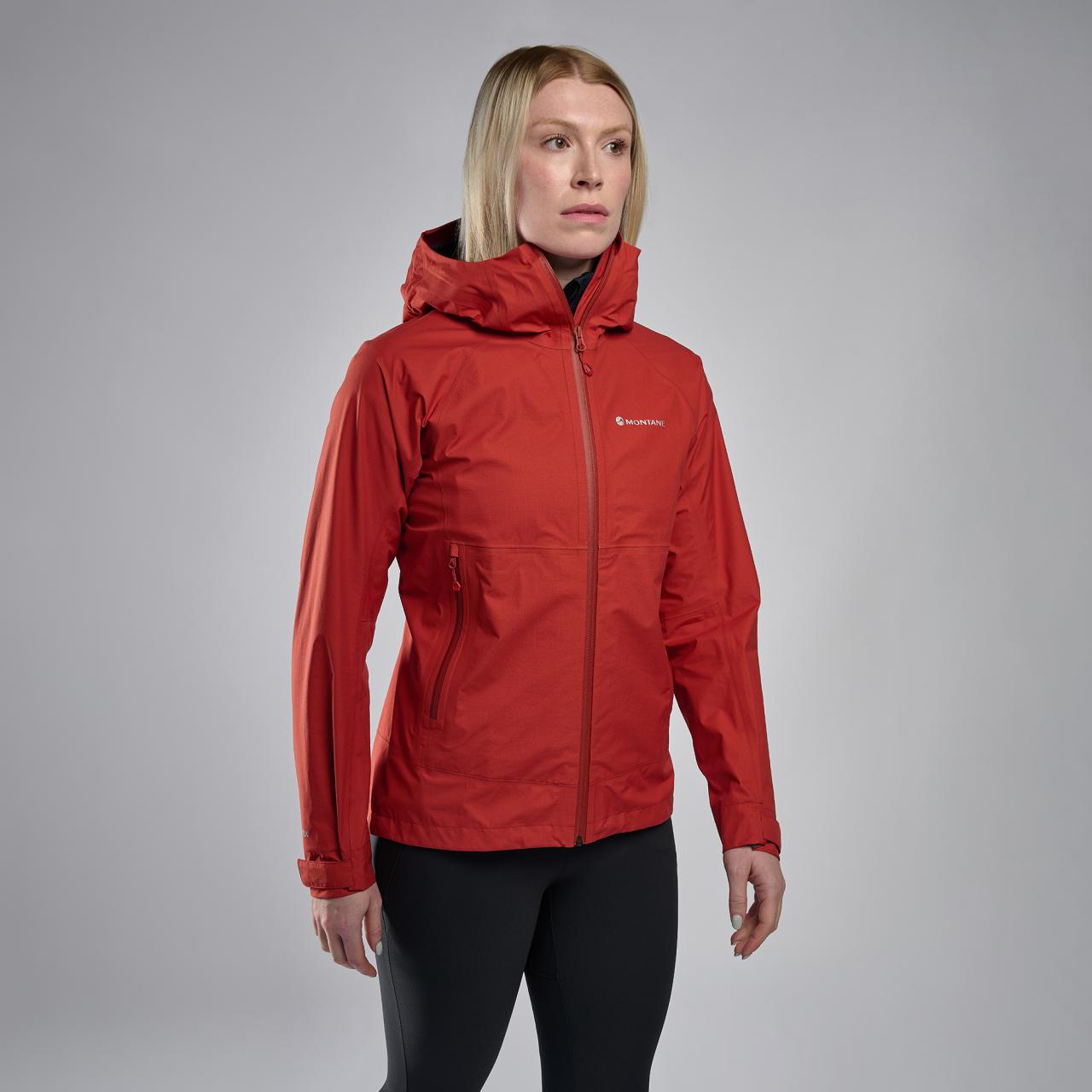 FEM SPIRIT LITE JACKET-SAFFRON RED-UK8/XS dámská bunda červená