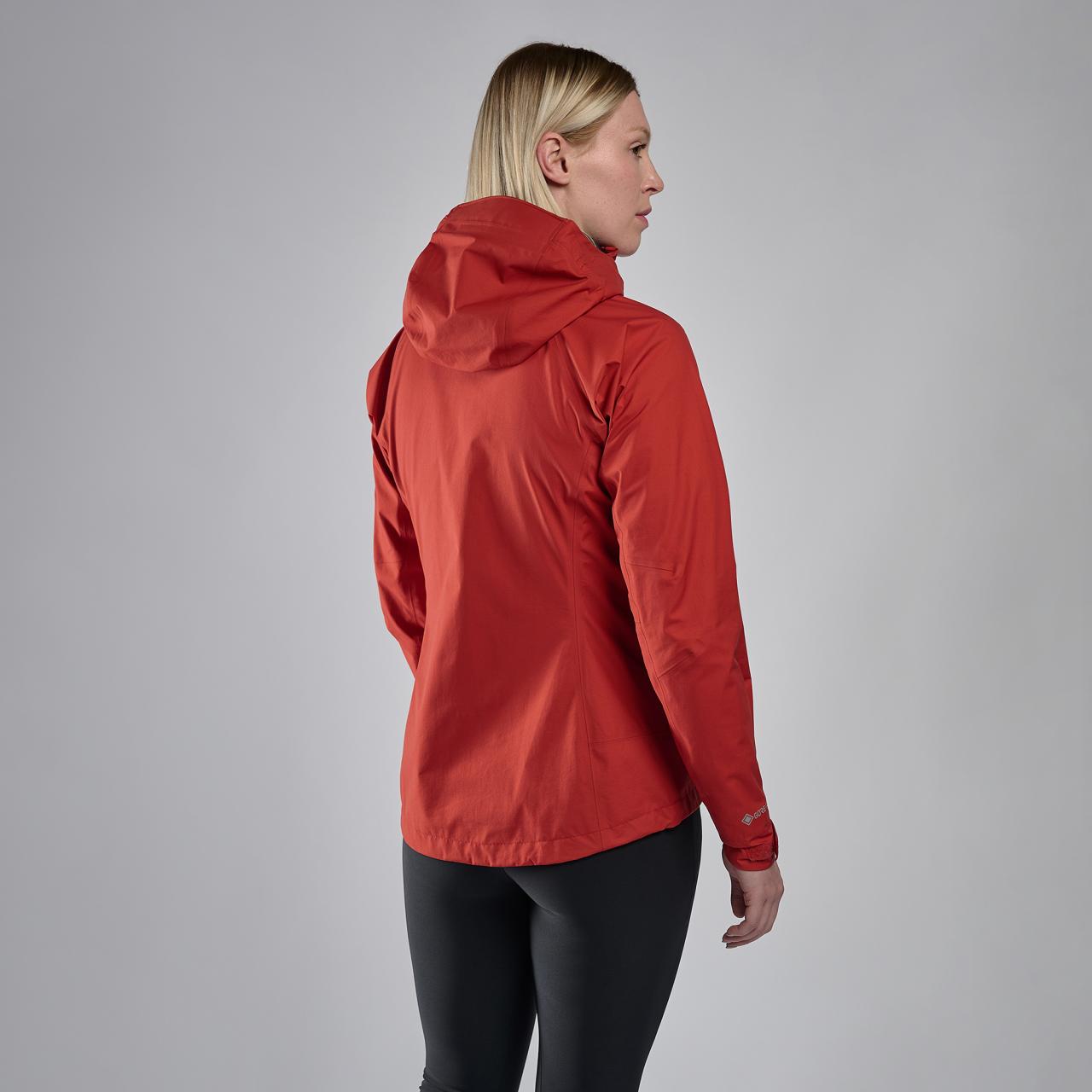 FEM SPIRIT LITE JACKET-SAFFRON RED-UK12/M dámská bunda červená