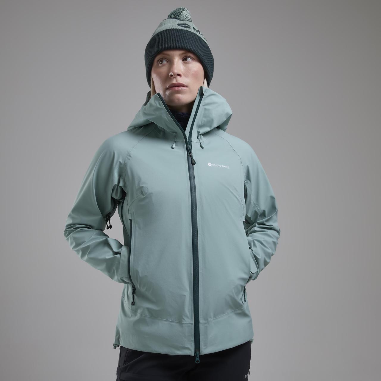 FEM TORREN JACKET-SEA MIST-UK14/L dámská bunda mentolová