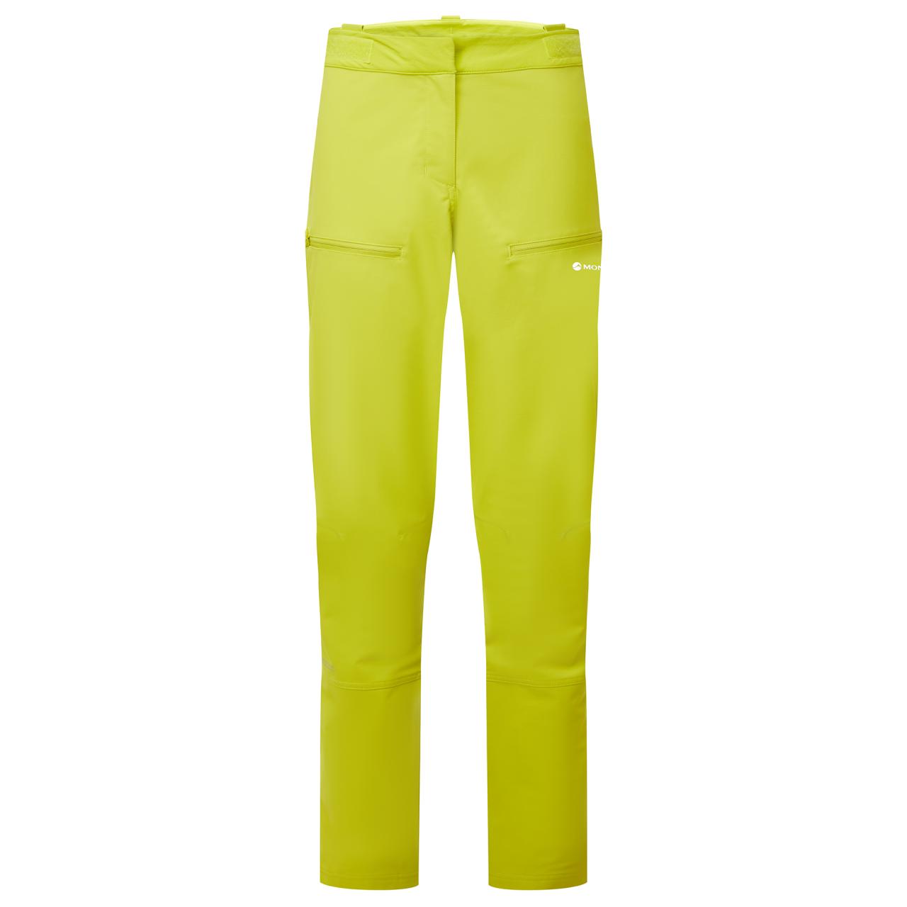 FEM NORDES PANTS-CITRUS SPRING-UK12/M dámské kalhoty žlutozelené